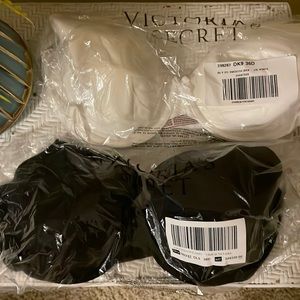 Victoria secret bras white and black 36D